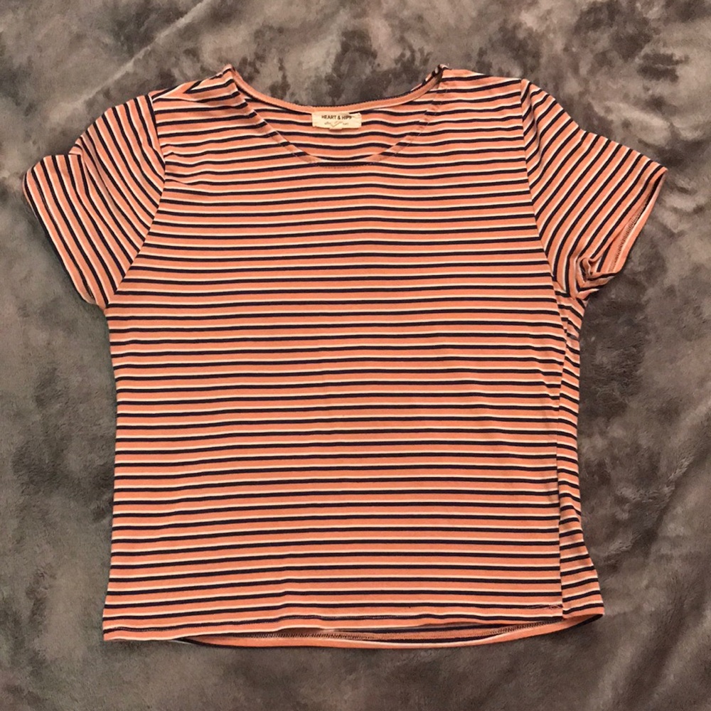 Hearts and Hips - Striped blouse